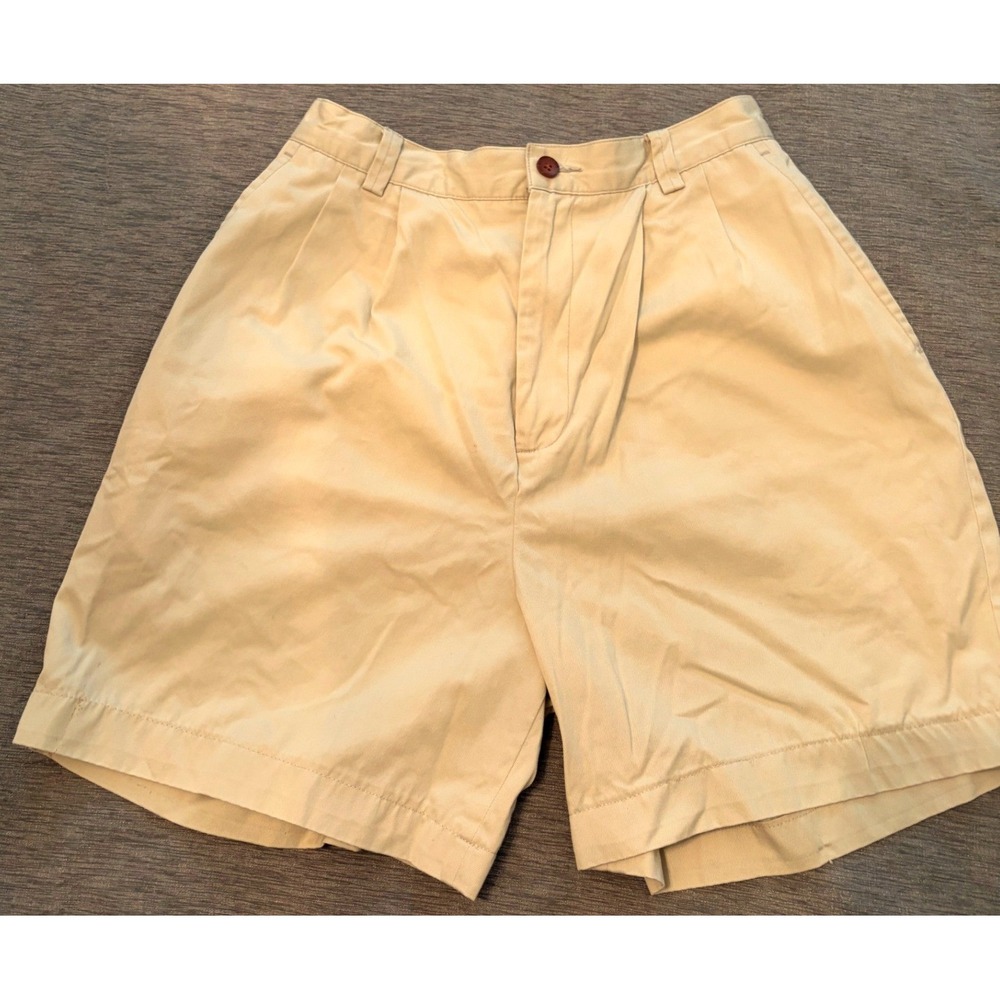 Masters Collection Women's Khaki  Golf Shorts Embroidered Logo Size 6 EL6000